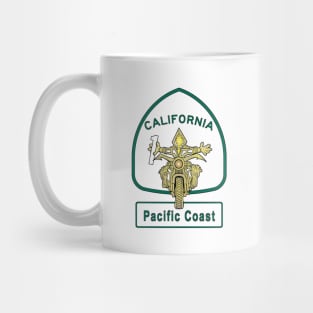 California Motorcycles Pacific Coast Highway Vacation Mug